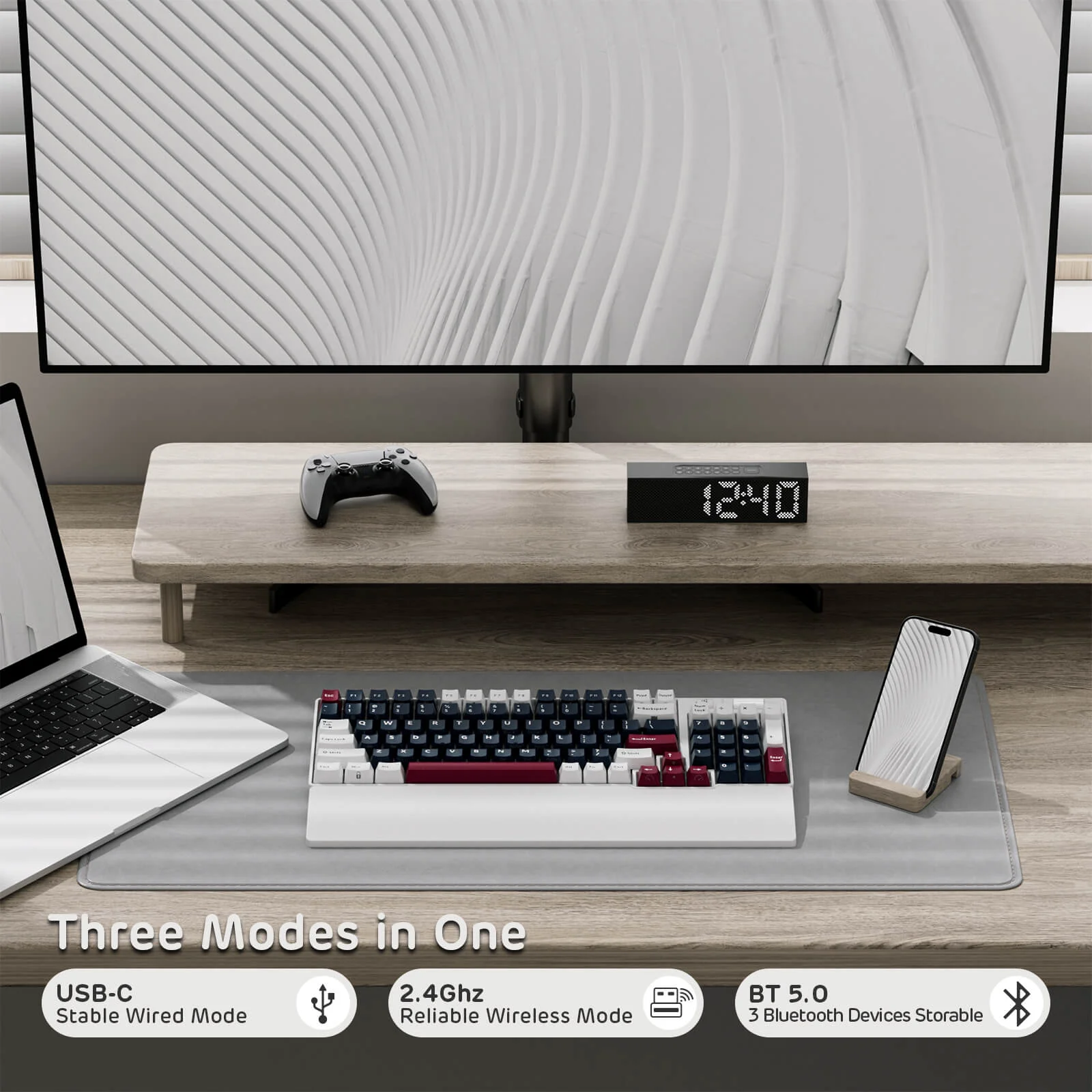 RK96 Wireless Hot-Swappable RGB Keyboard - Image 13