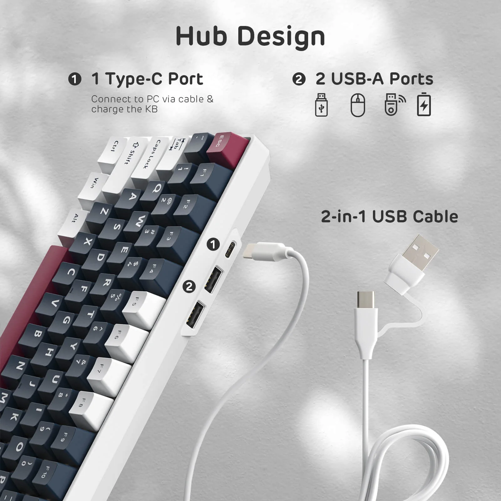 RK96 Wireless Hot-Swappable RGB Keyboard - Image 14