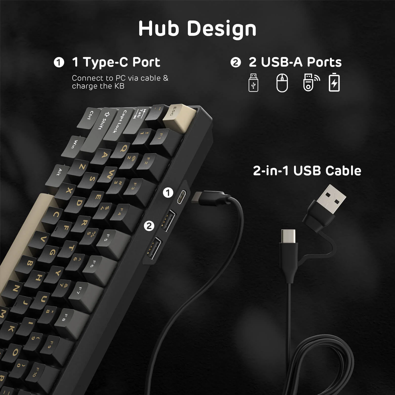 RK96 Wireless Hot-Swappable RGB Keyboard - Image 8