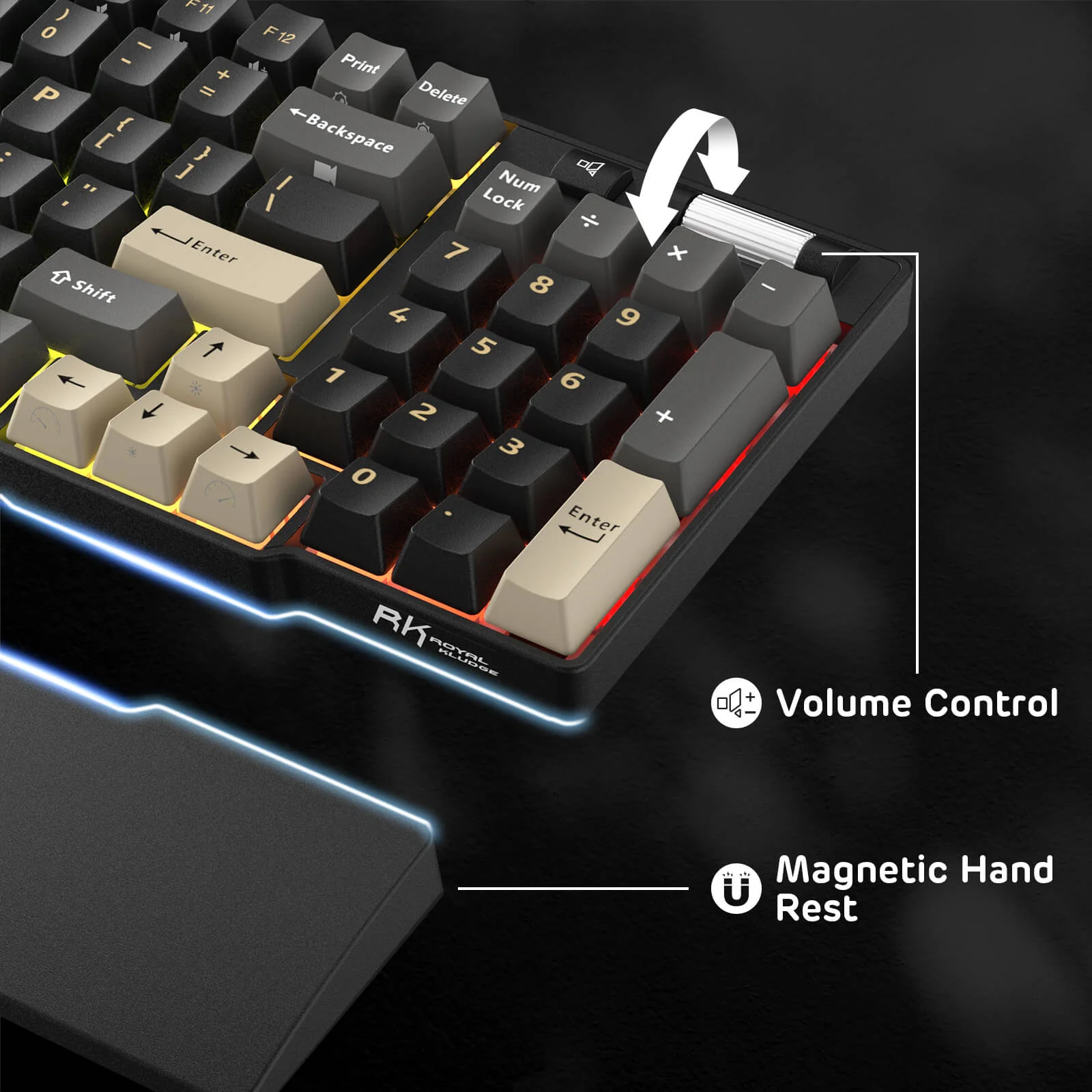 RK96 Wireless Hot-Swappable RGB Keyboard - Image 10