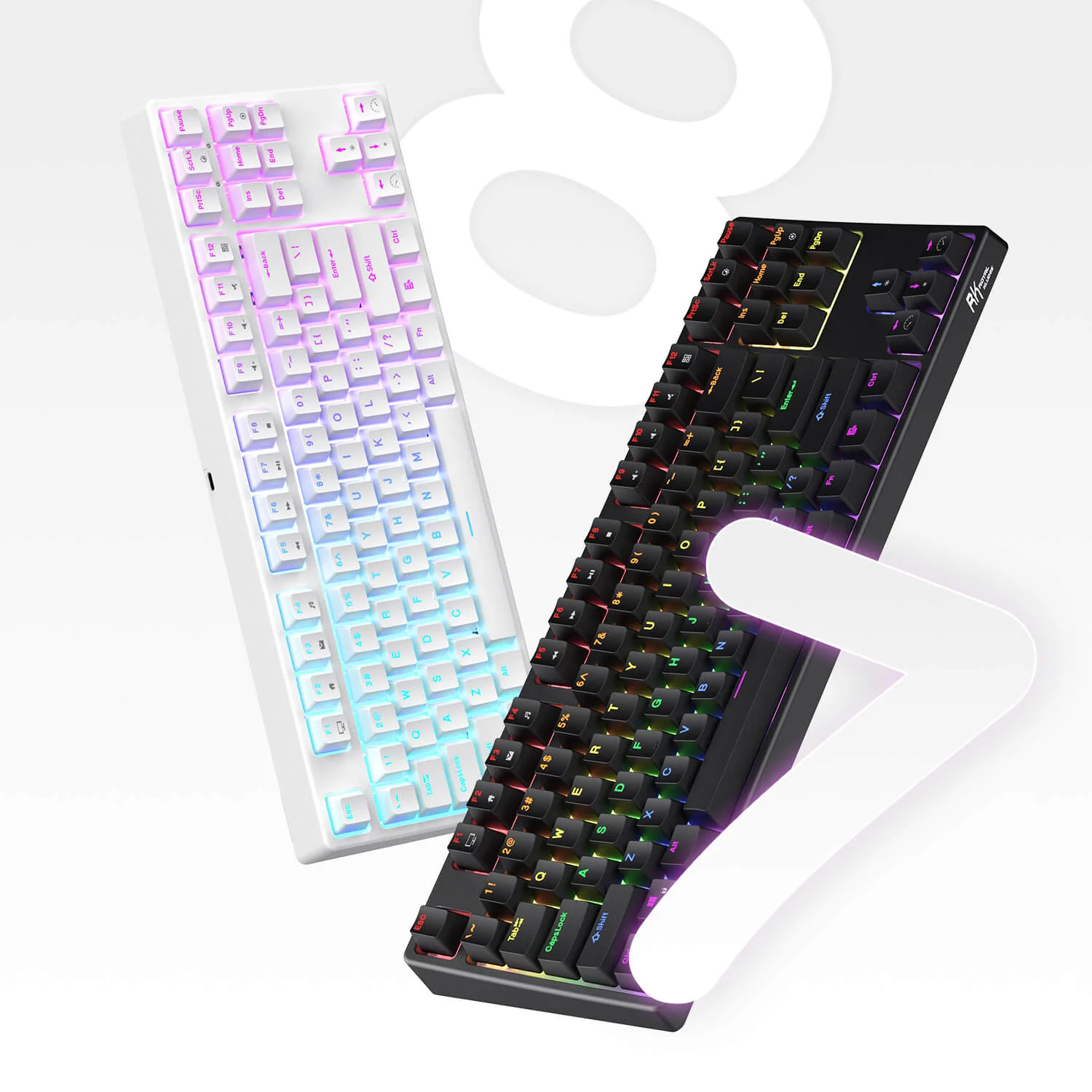 RK Sink87G RK87 Wireless TKL Mechanical Keyboard - Image 4