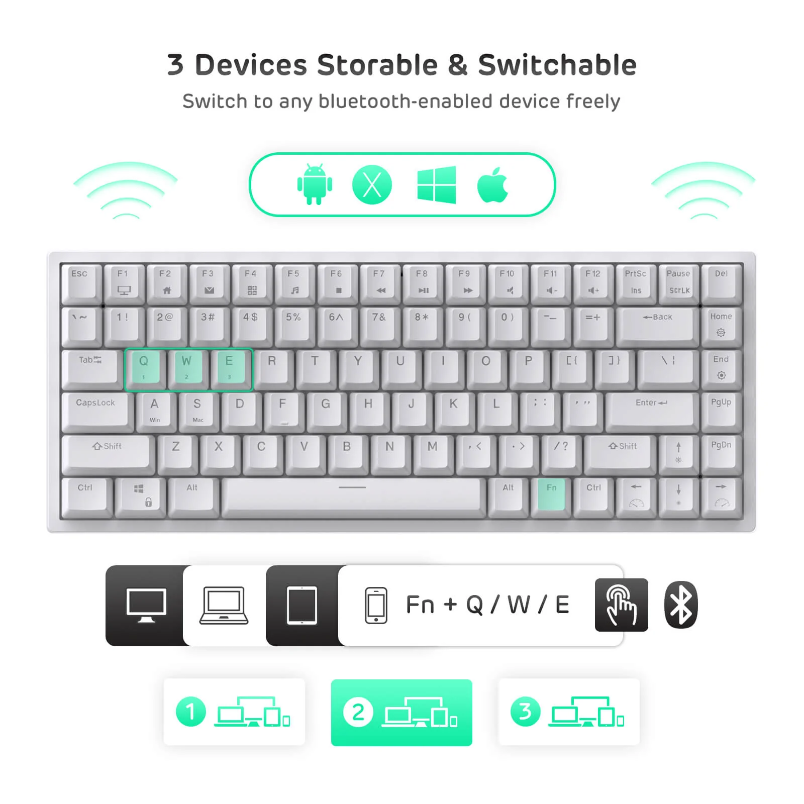 RK84 75% Wireless Mechanical Keyboard - Image 12