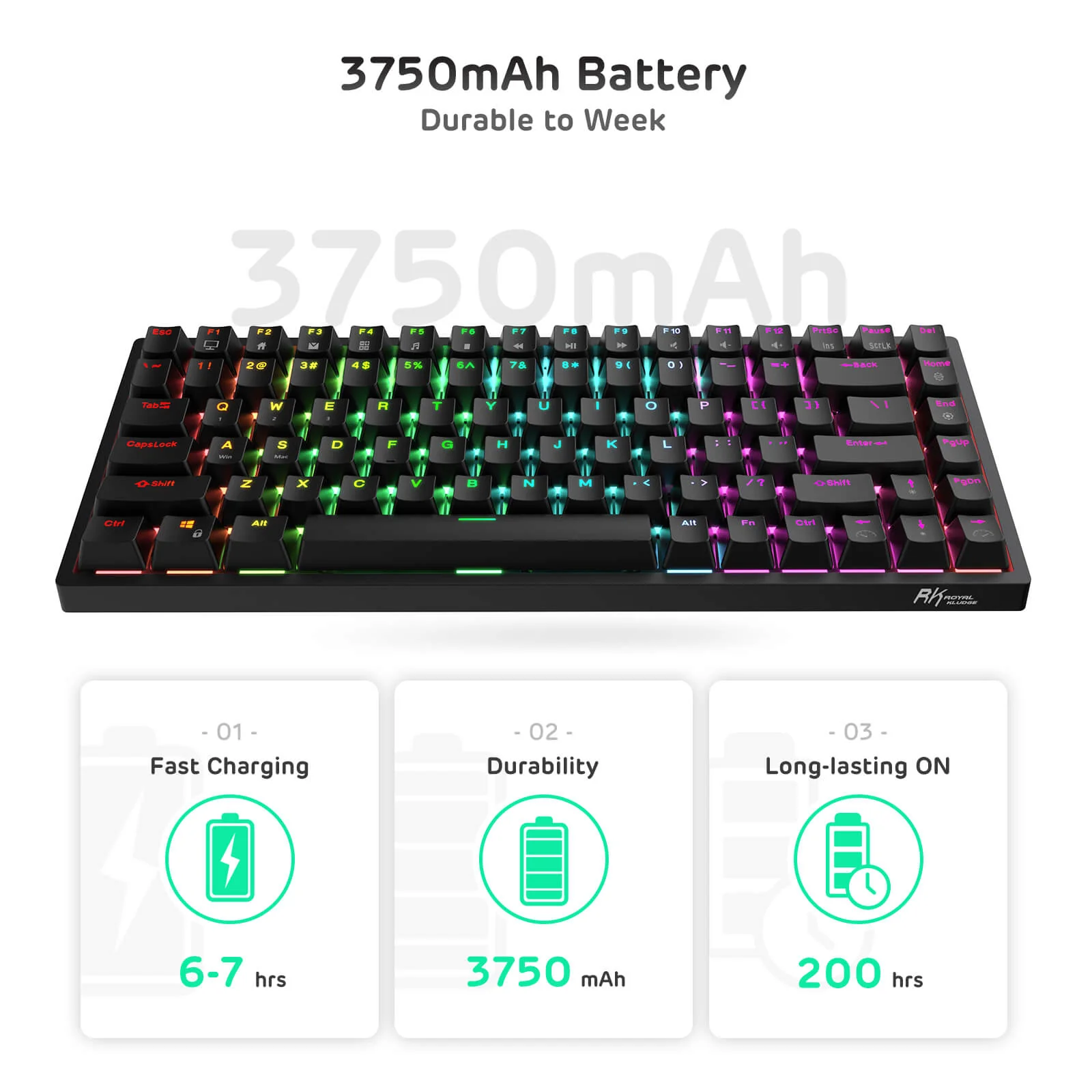RK84 75% Wireless Mechanical Keyboard - Image 20