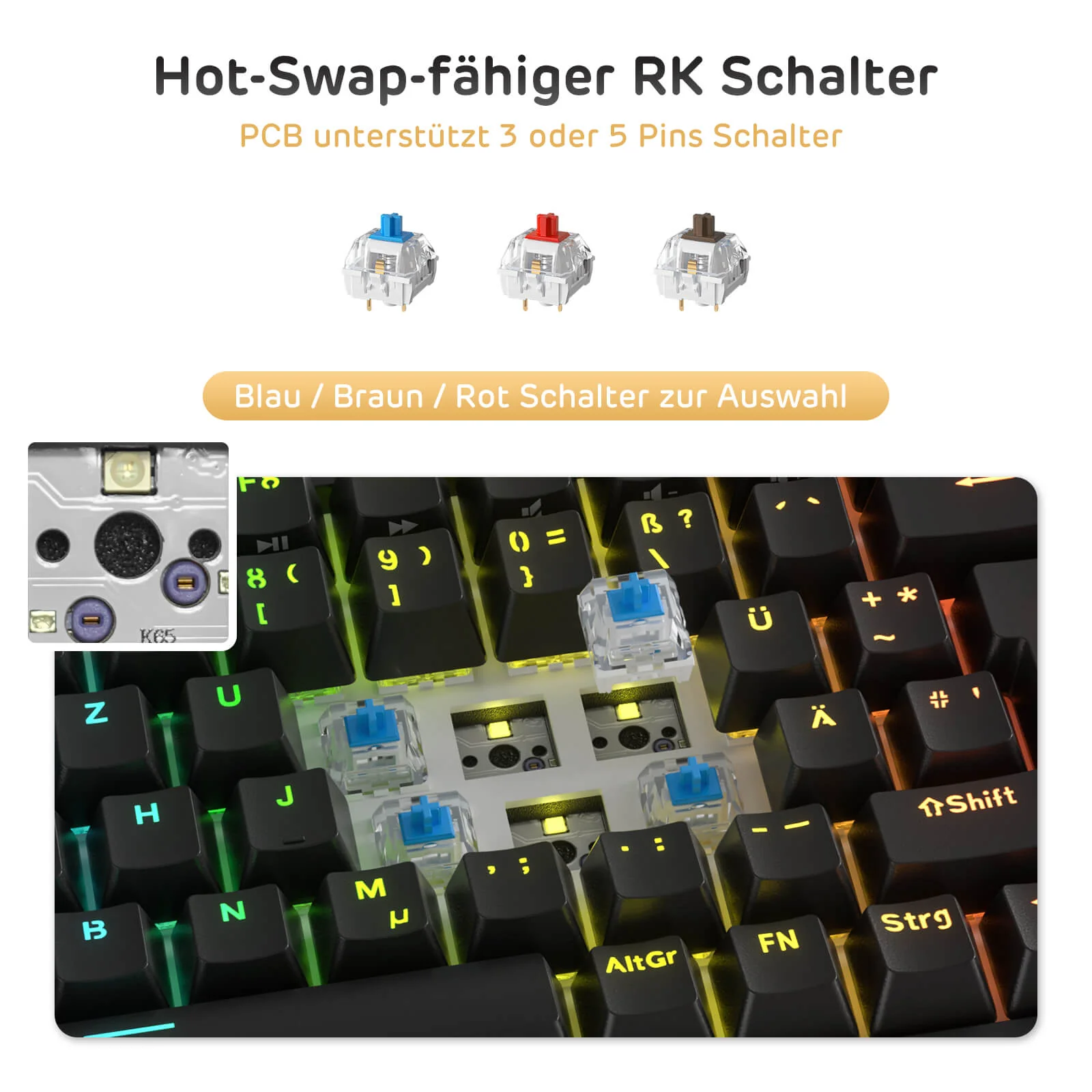 RK84 75% Wireless Mechanical Keyboard - Image 27