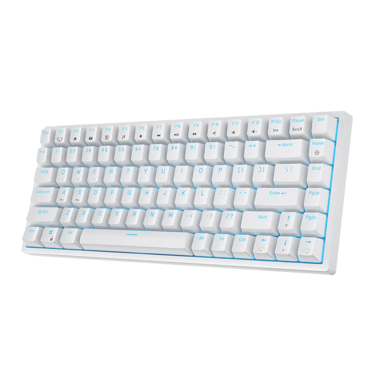 RK84 75% Wireless Mechanical Keyboard, Blue Backlit (Open-Box) - Image 3