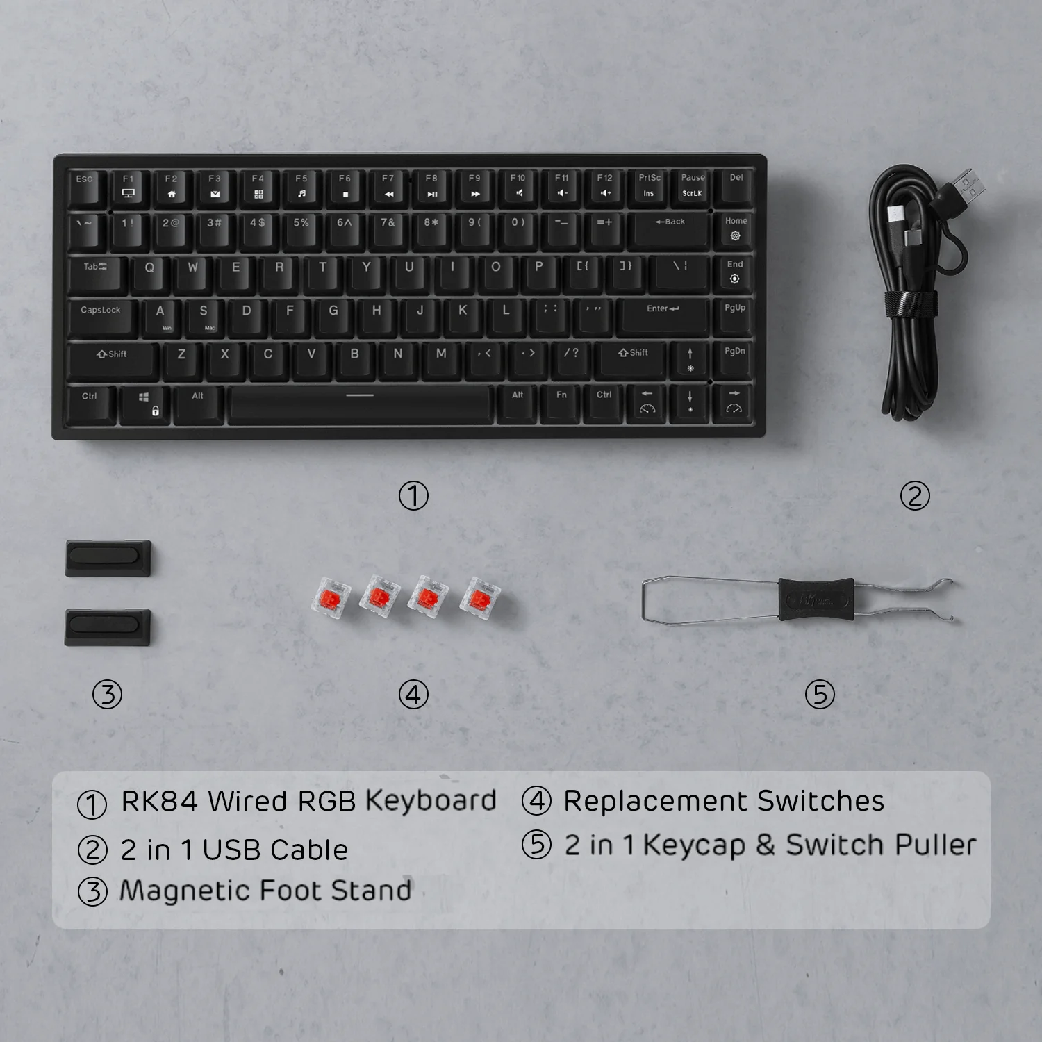 RK84 75% Wired Mechanical Keyboard - Image 11