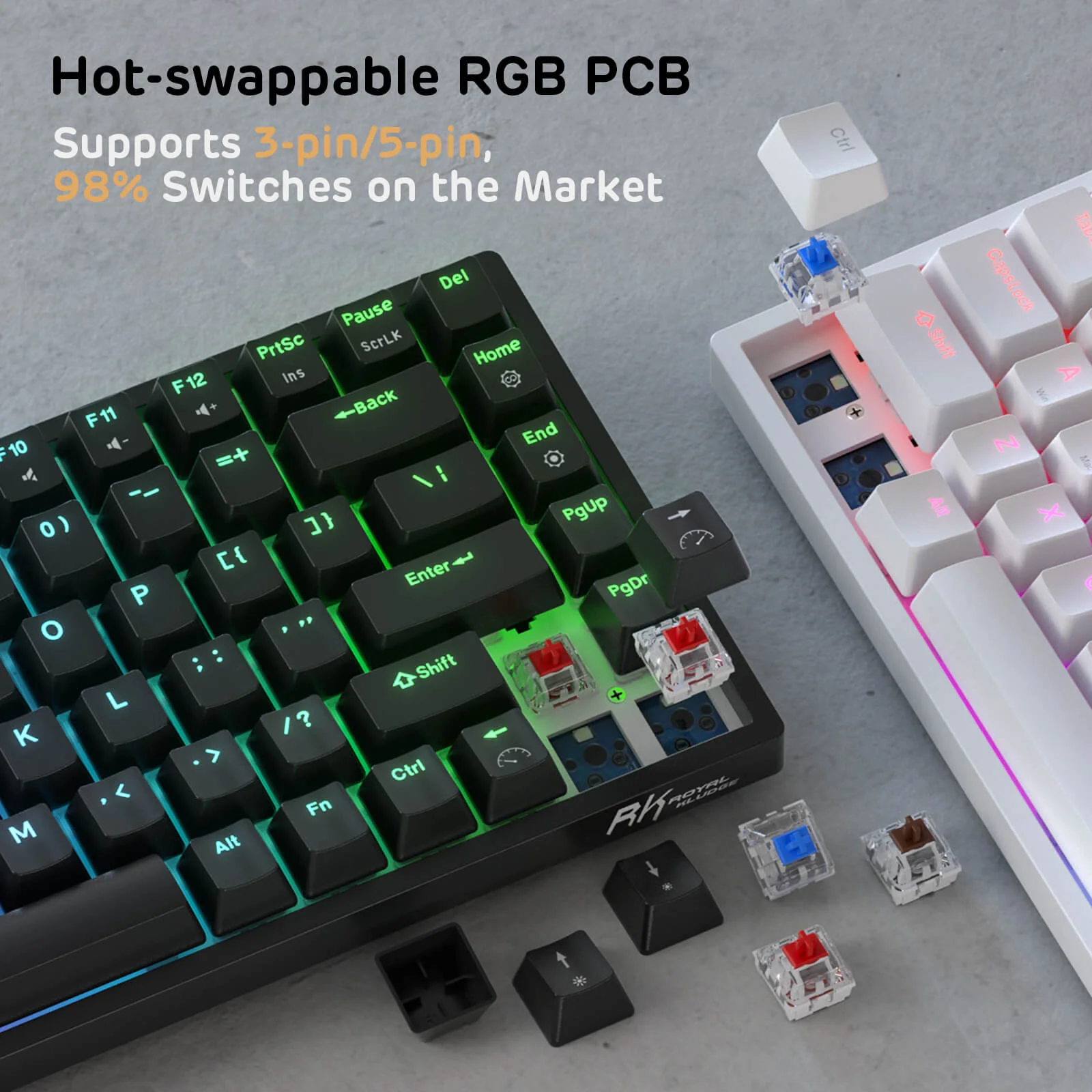 RK84 75% Wired Mechanical Keyboard - Image 12