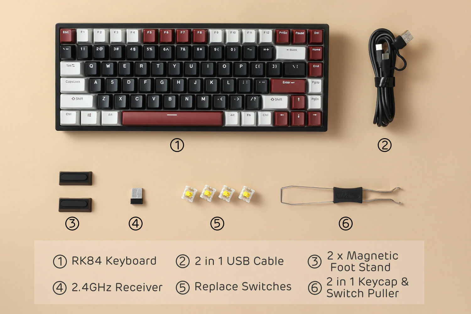 RK84 Wireless RGB Limited Edition Keyboard - Image 17