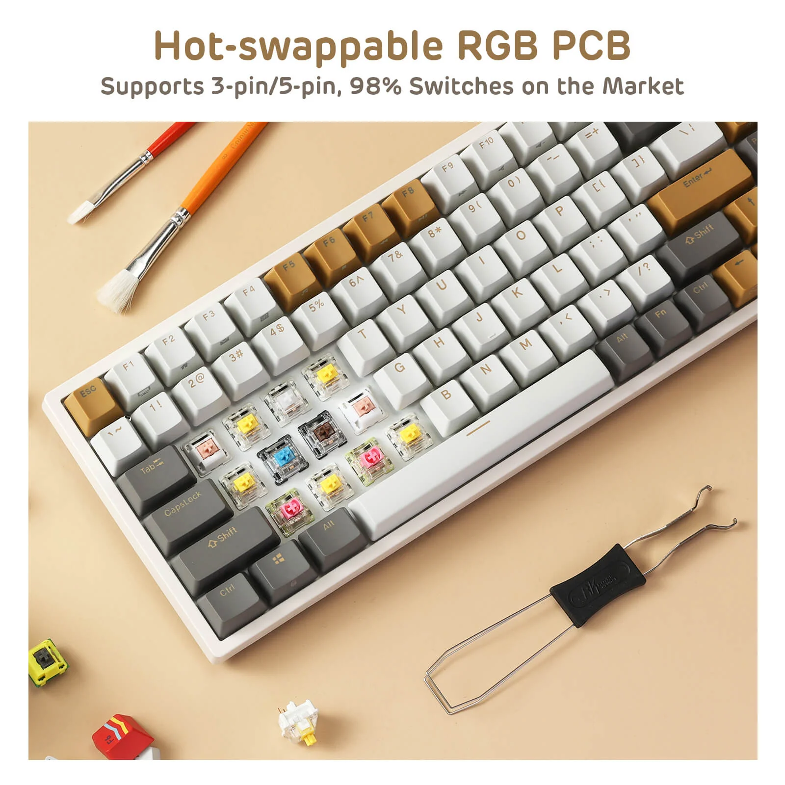 RK84 Wireless RGB Limited Edition Keyboard - Image 9