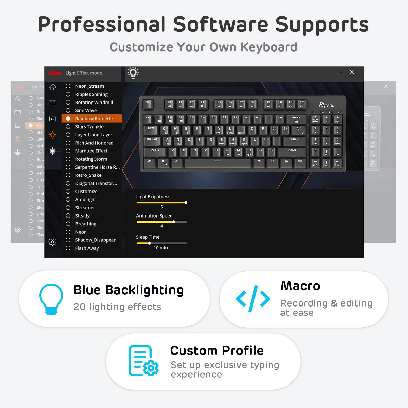 RK89 85% Wireless Mechanical Keyboard - Image 9