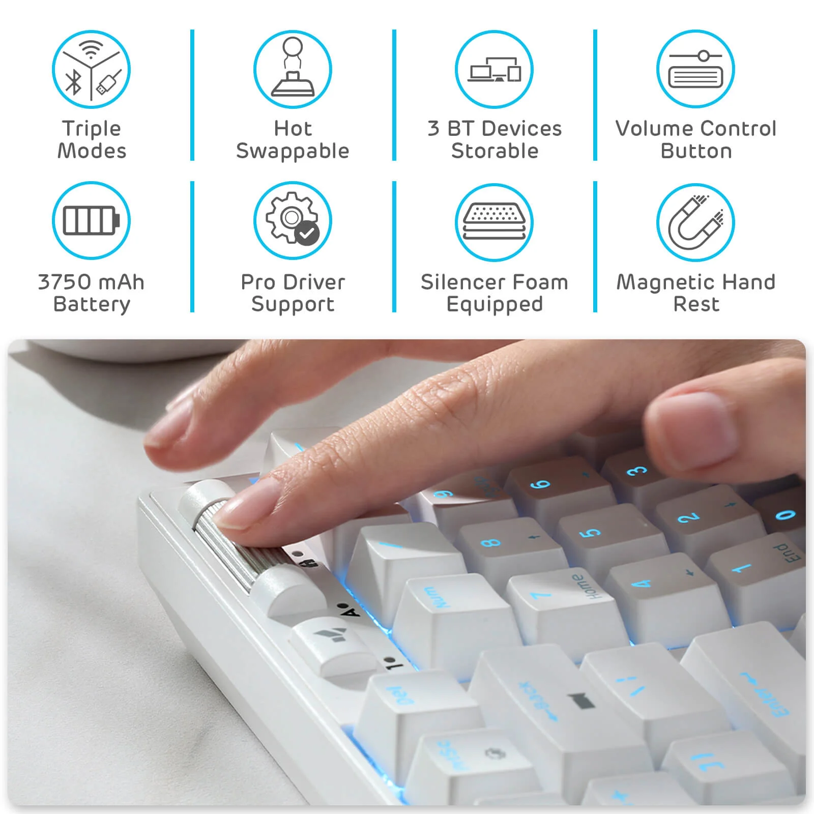 RK96 96% Wireless Mechanical Keyboard - Image 16