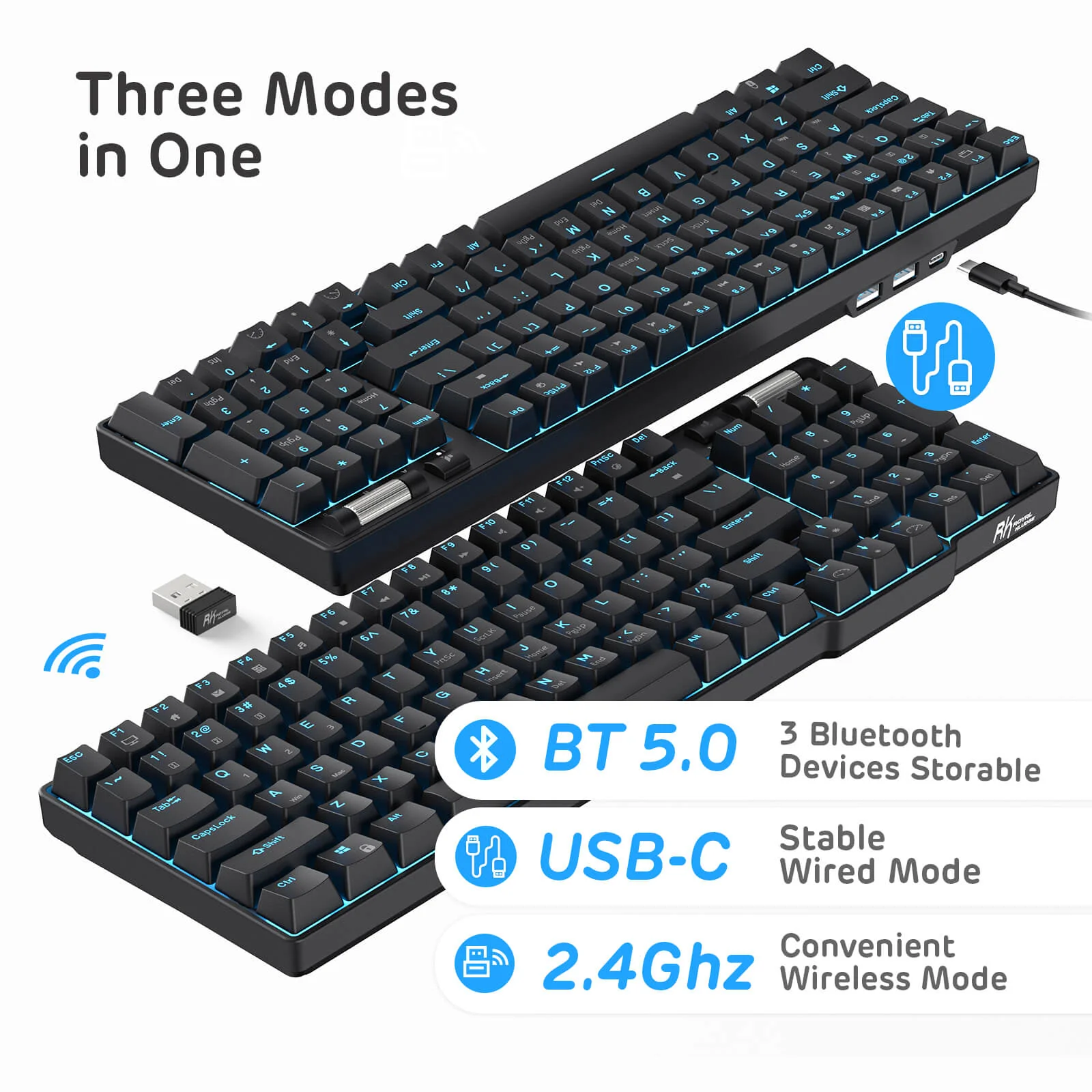 RK96 96% Wireless Mechanical Keyboard - Image 7
