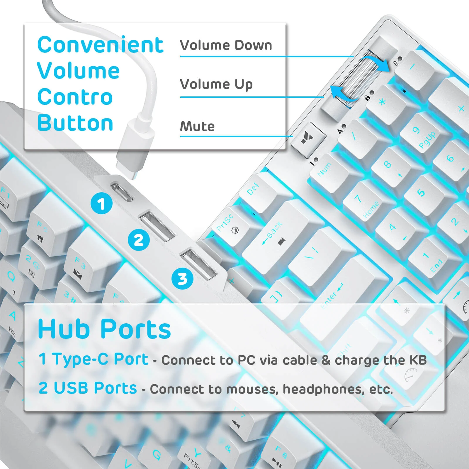 (Open-Box) RK96 96% Wireless Mechanical Keyboard - Image 16