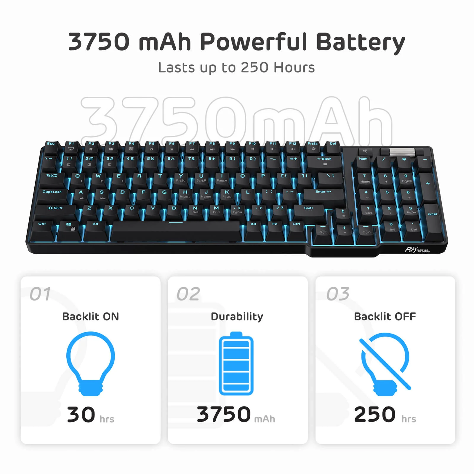 (Open-Box) RK96 96% Wireless Mechanical Keyboard - Image 25